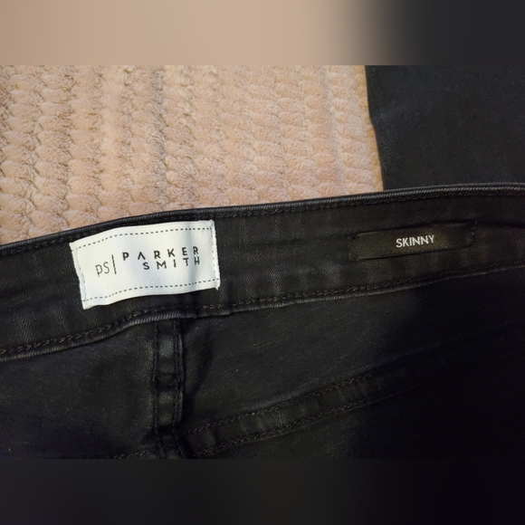 PARKER SMITH size 30 black button up skinny jeans - Picture 6 of 9